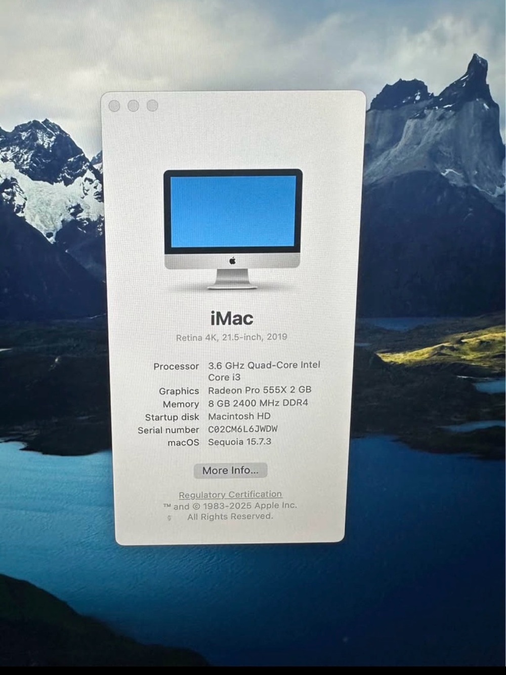 iMac 21.5-inch